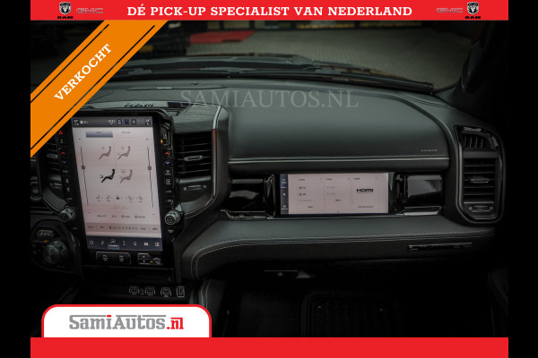 Dodge Ram 1500 LIMITED SPORT DE MEEST LUXUEUZE PICK UP HIGH OUTPUT H.O 540PK 706 Nm 2025 | XB9 | MASSAGE | BOM VOL | CREW CAB | DUBBELE CABINE | GRIJSKENTEKEN | VOORRAAD NR 2303 - 7694