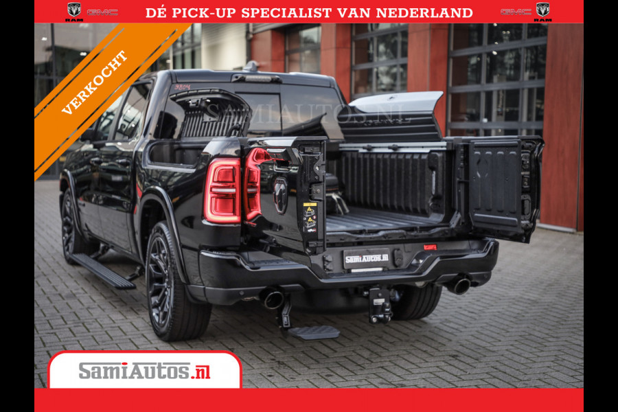 Dodge Ram 1500 LIMITED SPORT DE MEEST LUXUEUZE PICK UP HIGH OUTPUT H.O 540PK 706 Nm 2025 | XB9 | MASSAGE | BOM VOL | CREW CAB | DUBBELE CABINE | GRIJSKENTEKEN | VOORRAAD NR 2303 - 7694