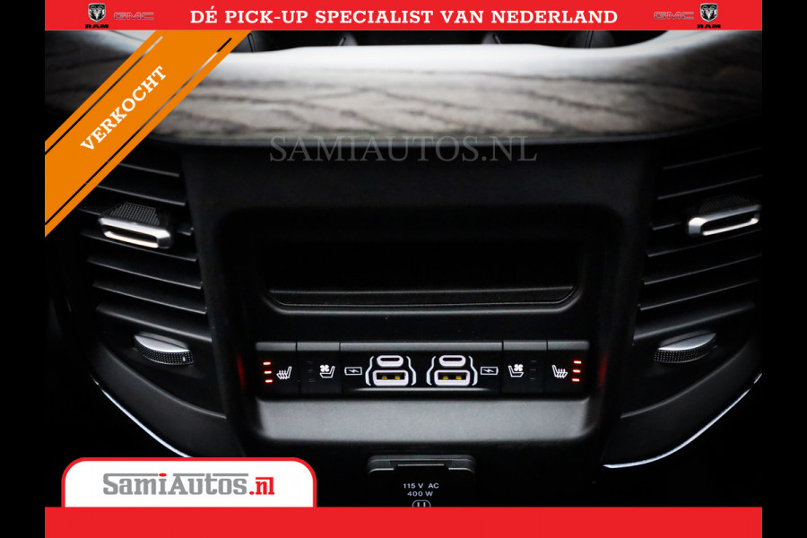 Dodge Ram 1500 LIMITED SPORT DE MEEST LUXUEUZE PICK UP HIGH OUTPUT H.O 540PK 706 Nm 2025 | XB9 | MASSAGE | BOM VOL | CREW CAB | DUBBELE CABINE | GRIJSKENTEKEN | VOORRAAD NR 2303 - 7694