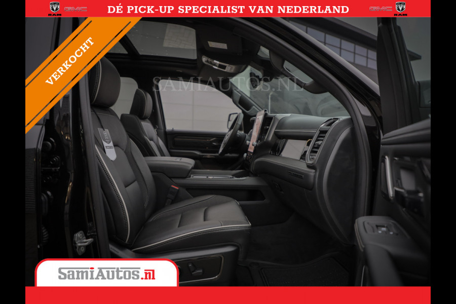 Dodge Ram 1500 LIMITED SPORT DE MEEST LUXUEUZE PICK UP HIGH OUTPUT H.O 540PK 706 Nm 2025 | XB9 | MASSAGE | BOM VOL | CREW CAB | DUBBELE CABINE | GRIJSKENTEKEN | VOORRAAD NR 2303 - 7694
