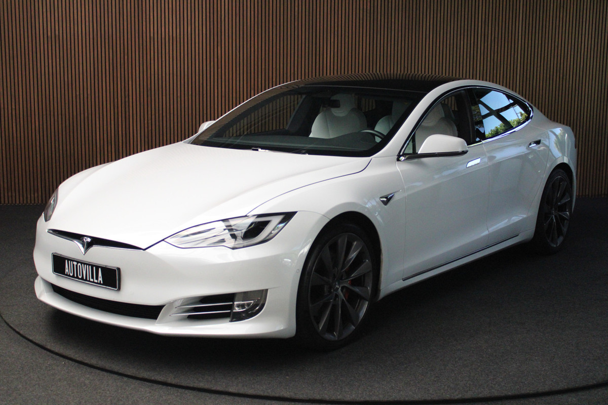 Tesla Model S 100D Performance Autopilot ACC Panodak Leer 360 Elektr. achterklep LM velgen PDC Lane Stuurverwarming Stoelverwarming voor en achter Alcantara hemel Tesla Model S 100D Performance Autopilot ACC Panodak Leer 360 Elektr. achterklep LM velgen PDC Lane Stuurverwarming Stoelverwarming voor en achter Alcantara hemel