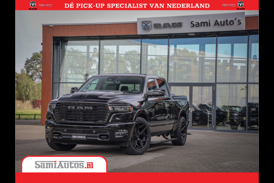 Dodge Ram 1500 Night Premium | Full Option | De Meest Luxe Pick-Up in zijn Klasse | Comfortabele Dubbele Cabine met Royale 5 Zitplaatsen | BPM vrij | Nu Leverbaar uit Voorraad | Voorraad Nr 2285 - 7648