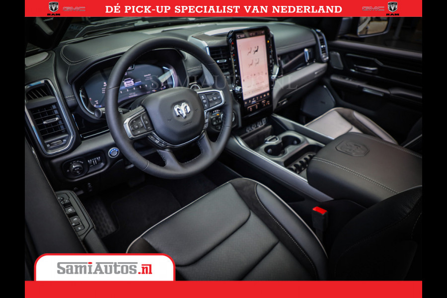 Dodge Ram 1500 Night Premium | Full Option | De Meest Luxe Pick-Up in zijn Klasse | Comfortabele Dubbele Cabine met Royale 5 Zitplaatsen | BPM vrij | Nu Leverbaar uit Voorraad | Voorraad Nr 2285 - 7648