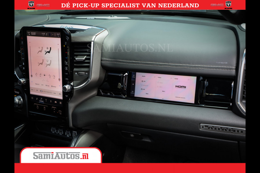 Dodge Ram 1500 Night Premium | Full Option | De Meest Luxe Pick-Up in zijn Klasse | Comfortabele Dubbele Cabine met Royale 5 Zitplaatsen | BPM vrij | Nu Leverbaar uit Voorraad | Voorraad Nr 2285 - 7648
