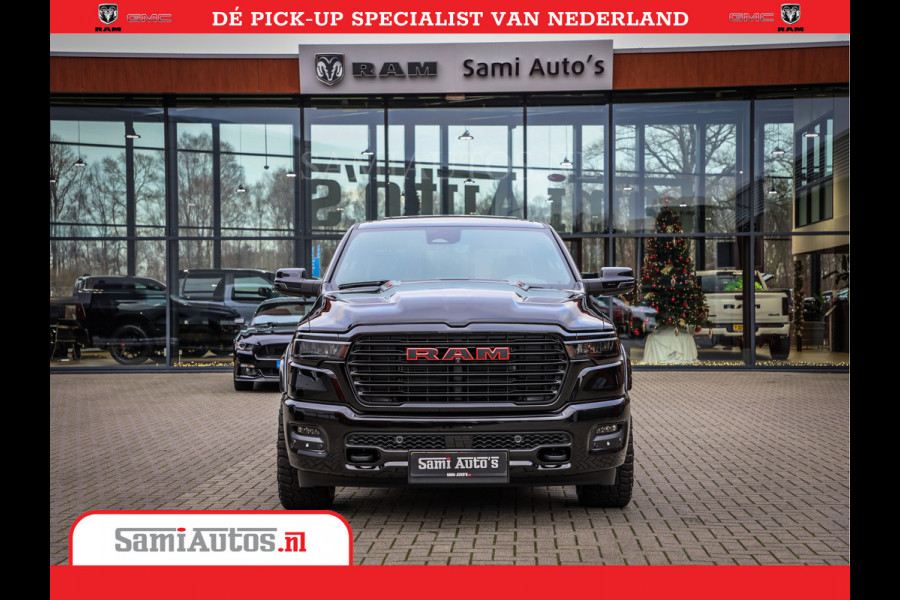Dodge Ram 1500 Night Premium | Full Option | De Meest Luxe Pick-Up in zijn Klasse | Comfortabele Dubbele Cabine met Royale 5 Zitplaatsen | BPM vrij | Nu Leverbaar uit Voorraad | Voorraad Nr 2287 - 3384