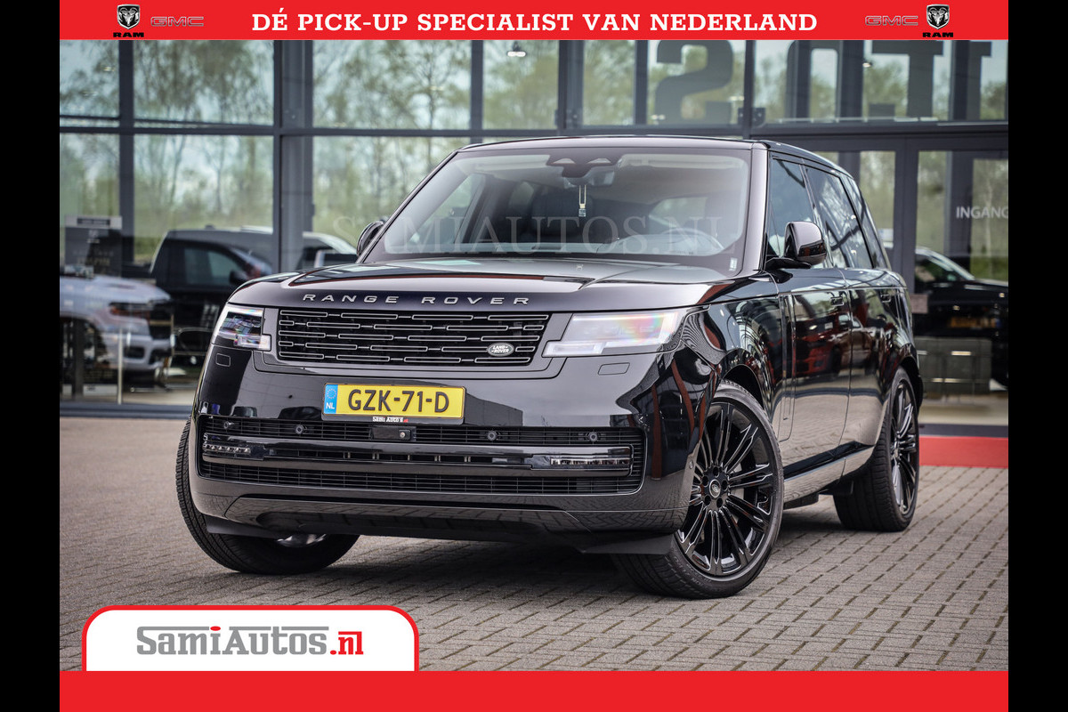 Land Rover Range Rover P550e | NIGHT | GARANTIE TOT 14-03-2029 | HEAD-UP | ACHTERAS BESTURING | SOFT CLOSE | PHEV | 23 INCH VELGEN | PANORAMADAK | STUURVERWARMING | STOEL KOELING | Fabrieksgarantie tot 14-03-2029 – Geniet van gemoedsrust met uitgebreide dekking tot deze datum. GZK-71-D Land Rover Range Rover P550e | NIGHT | GARANTIE TOT 14-03-2029 | HEAD-UP | ACHTERAS BESTURING | SOFT CLOSE | PHEV | 23 INCH VELGEN | PANORAMADAK | STUURVERWARMING | STOEL KOELING | Fabrieksgarantie tot 14-03-2029 – Geniet van gemoedsrust met uitgebreide dekking tot deze datum. GZK-71-D