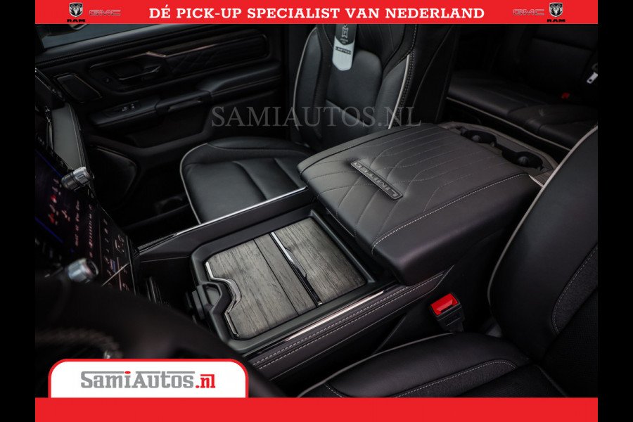 Dodge Ram 1500 Limited Night High Output 540HP 706Nm | Massage + Full Option | De Meest Luxe en Volle Pick-Up in zijn Klasse | Comfortabele Dubbele Cabine met Royale 5 Zitplaatsen | BPM vrij | Nu Leverbaar uit Voorraad | Voorraad Nr 2384 - 5408