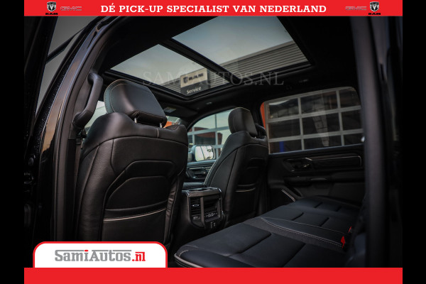 Dodge Ram 1500 1500 Limited Night High Output 540HP 706Nm | Massage + Full Option | De Meest Luxe en Volle Pick-Up in zijn Klasse | Comfortabele Dubbele Cabine met Royale 5 Zitplaatsen | BPM vrij | Nu Leverbaar uit Voorraad | Voorraad Nr 2298 - 7479