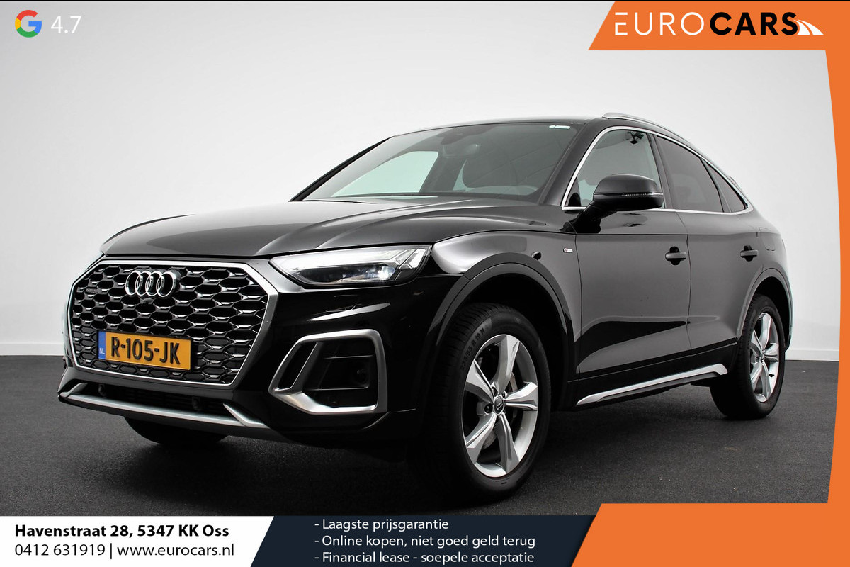 Audi Q5 Sportback 50 TFSI e S edition | Navigatie | Panorama Dak | Adaptive Cruise Control | LED | Camera | Elektrische Achterklep | Keyless Entry | Extra Getint Glas Audi Q5 Sportback 50 TFSI e S edition | Navigatie | Panorama Dak | Adaptive Cruise Control | LED | Camera | Elektrische Achterklep | Keyless Entry | Extra Getint Glas
