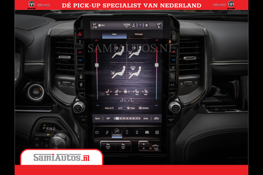 Dodge Ram 1500 Limited Night High Output 540HP 706Nm | Massage + Full Option | De Meest Luxe en Volle Pick-Up in zijn Klasse | Comfortabele Dubbele Cabine met Royale 5 Zitplaatsen | BPM vrij | Nu Leverbaar uit Voorraad | Voorraad Nr 2338 - 5404