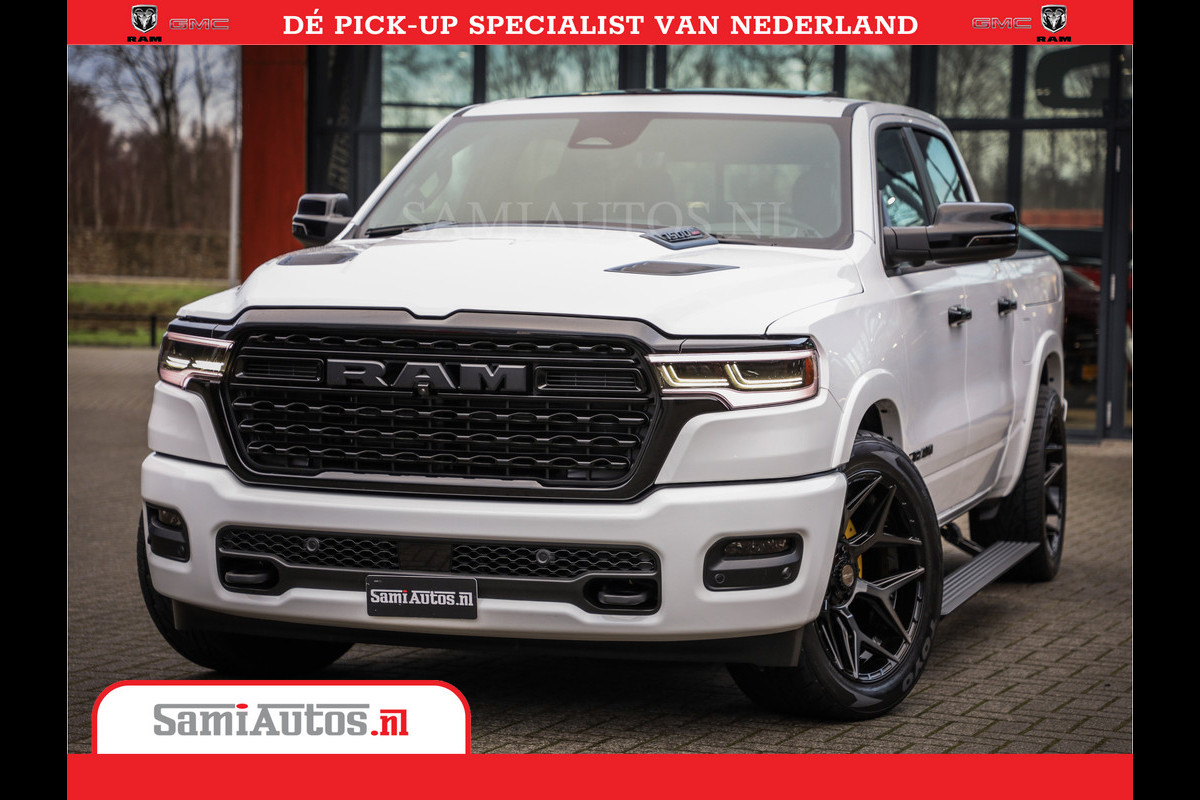 Dodge Ram 1500 1500 Limited Night High Output 540HP 706Nm | Massage + Full Option | De Meest Luxe en Volle Pick-Up in zijn Klasse | Comfortabele Dubbele Cabine met Royale 5 Zitplaatsen | BPM vrij | Nu Leverbaar uit Voorraad | Voorraad Nr 2336 - 7700 Dodge Ram 1500 1500 Limited Night High Output 540HP 706Nm | Massage + Full Option | De Meest Luxe en Volle Pick-Up in zijn Klasse | Comfortabele Dubbele Cabine met Royale 5 Zitplaatsen | BPM vrij | Nu Leverbaar uit Voorraad | Voorraad Nr 2336 - 7700