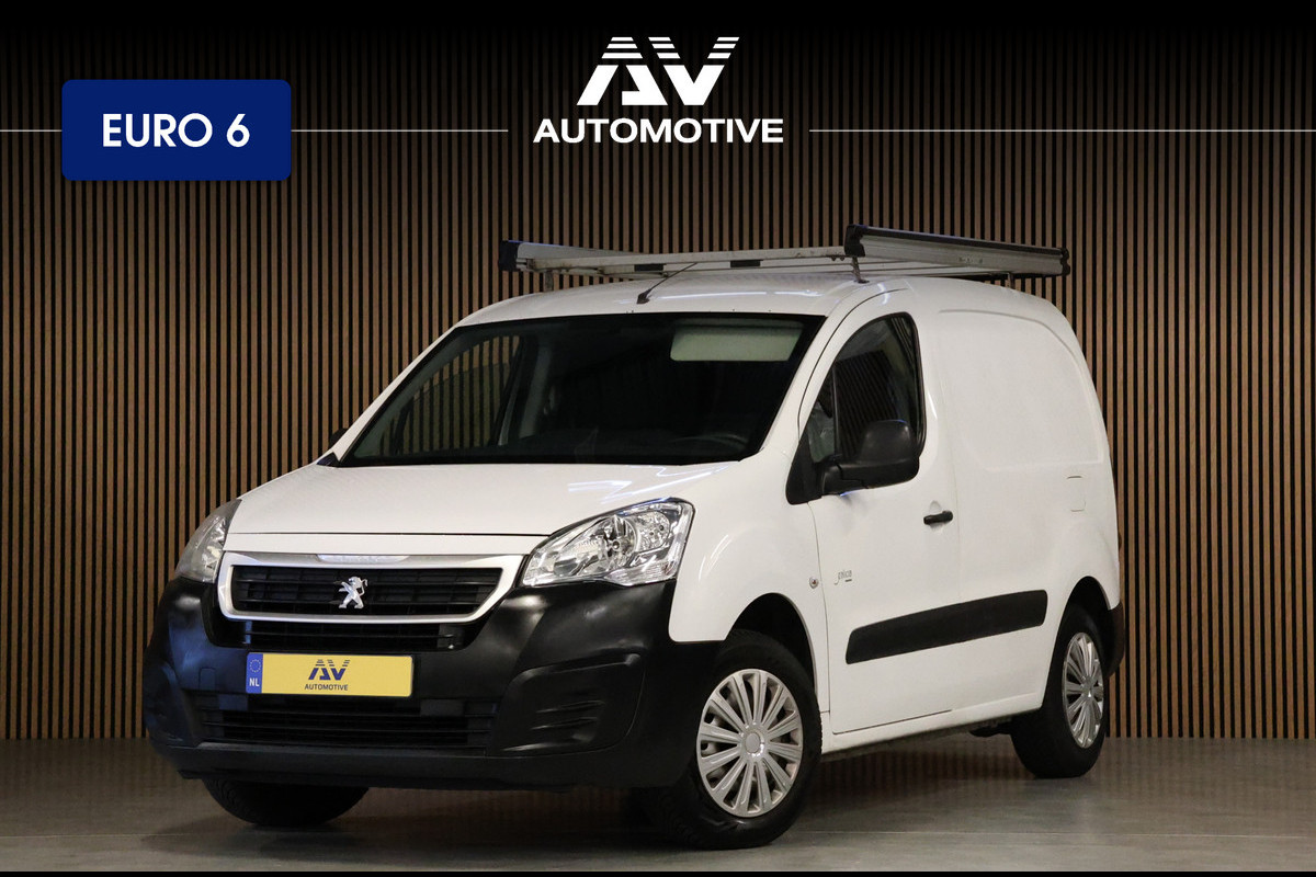 Peugeot Partner 120 1.6 BlueHDi 100 | Airco | Cruise control | PDC | Imperiaal | Elek. ramen | Bluetooth | MF Stuur | Houten vloer | NAP Logisch | NL Auto Peugeot Partner 120 1.6 BlueHDi 100 | Airco | Cruise control | PDC | Imperiaal | Elek. ramen | Bluetooth | MF Stuur | Houten vloer | NAP Logisch | NL Auto