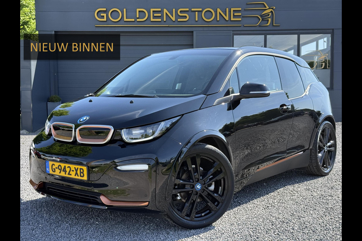 BMW i3 S 120Ah 42 kWh RoadStyle Edition 2e Eigenaar,Navi,Leder,184pk,Stoelverwarming,Dealer Onderhouden,Pdc V+A,Apk tot 01-2026 BMW i3 S 120Ah 42 kWh RoadStyle Edition 2e Eigenaar,Navi,Leder,184pk,Stoelverwarming,Dealer Onderhouden,Pdc V+A,Apk tot 01-2026