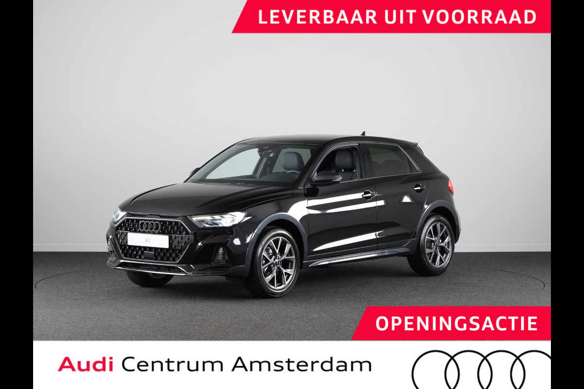 Audi A1 allstreet 30 TFSI Advanced edition achteruitrijcamera, keyless entry, verwarmbare voerstoelen, led koplampen Audi A1 allstreet 30 TFSI Advanced edition achteruitrijcamera, keyless entry, verwarmbare voerstoelen, led koplampen