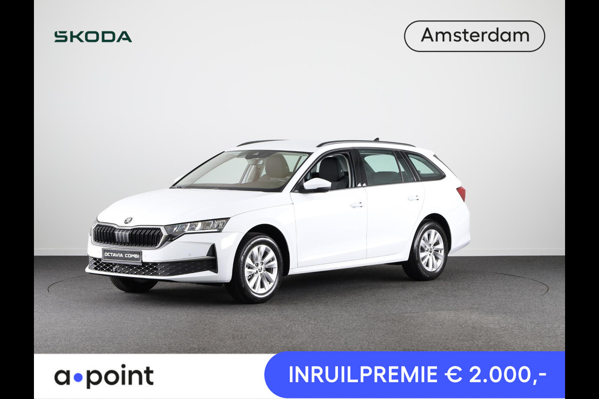 Škoda Octavia Combi Edition 1.5 TSI 115 pk 6 versn. Hand | Trekhaak wegklapbaar Škoda Octavia Combi Edition 1.5 TSI 115 pk 6 versn. Hand | Trekhaak wegklapbaar