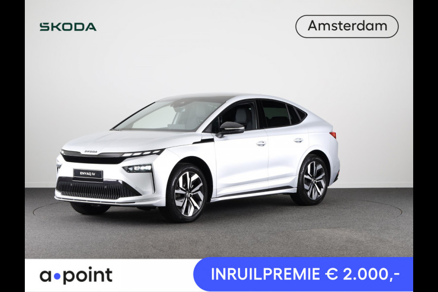 Škoda Enyaq Coupé 60 Sportline 204 pk | 63 kWh | Blind Spot | Panoramadak |