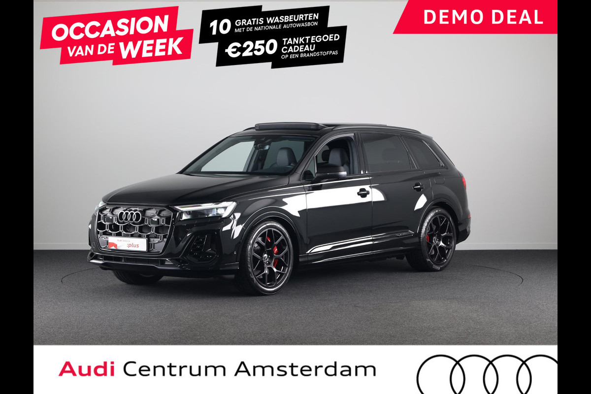 Audi Q7 55 TFSI e quattro Pro Line S Private lease vanaf €1776,- pm | 394pk | Supersportstoelen | Panoramadak | Trekhaak | B&O | 360 camera Audi Q7 55 TFSI e quattro Pro Line S Private lease vanaf €1776,- pm | 394pk | Supersportstoelen | Panoramadak | Trekhaak | B&O | 360 camera