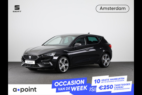 Seat Leon 1.4 TSI eHybrid PHEV FR Business Intense 204 pk Automaat (DSG) | Navigatie | Parkeersensoren achter | Adaptieve cruise control | Stoelverwarming | LED koplampen |