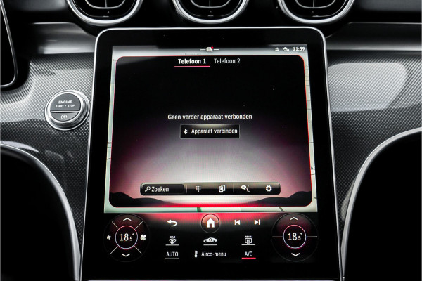 Mercedes-Benz C-Klasse 180 AMG Line Pano Night Leder 19"