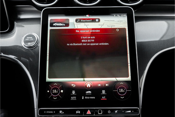 Mercedes-Benz C-Klasse 180 AMG Line Pano Night Leder 19"
