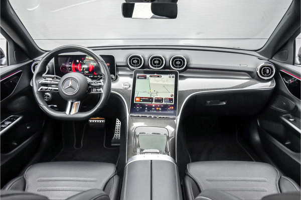 Mercedes-Benz C-Klasse 180 AMG Line Pano Night Leder 19"