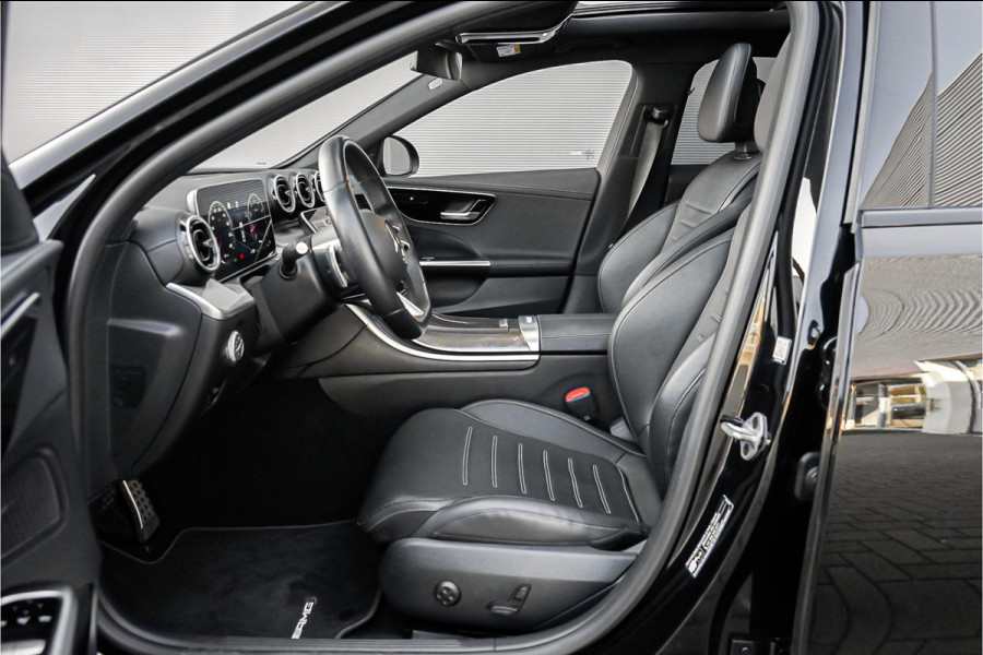 Mercedes-Benz C-Klasse 180 AMG Line Pano Night Leder 19"