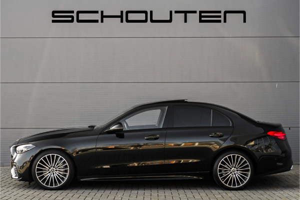 Mercedes-Benz C-Klasse 180 AMG Line Pano Night Leder 19"
