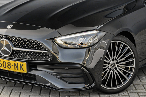 Mercedes-Benz C-Klasse 180 AMG Line Pano Night Leder 19"