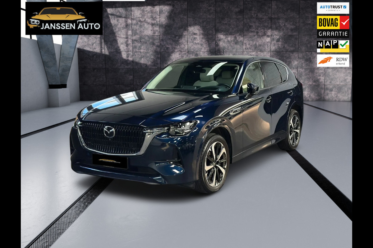 Mazda CX-60 2.5 e-SkyActiv PHEV Takumi, full option, nieuwstaat, 1e eigenaar Mazda CX-60 2.5 e-SkyActiv PHEV Takumi, full option, nieuwstaat, 1e eigenaar