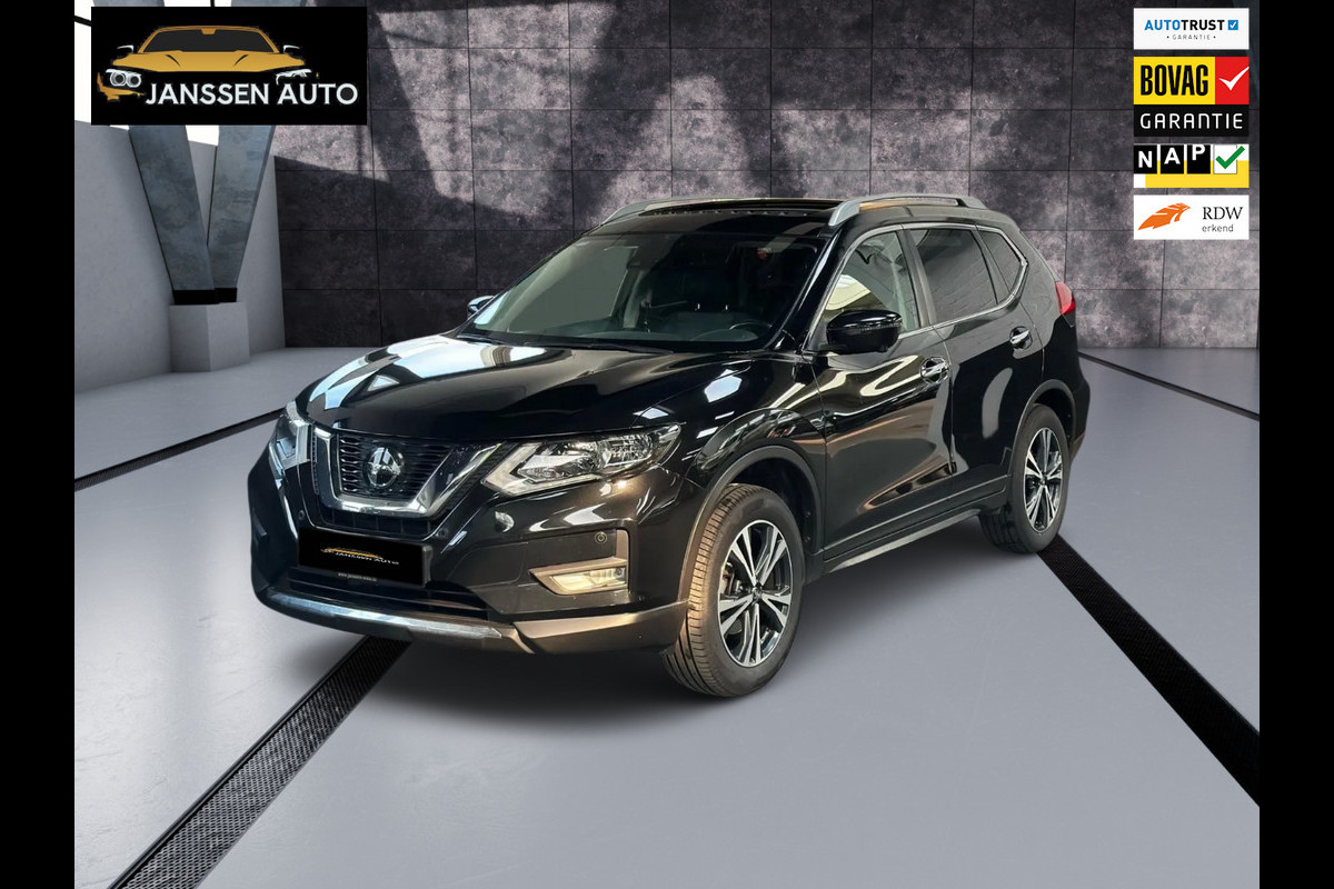 Nissan X-Trail 1.3 DIG-T Tekna, Pano, Camera, Navi, Trekhaak, 1/2 Leder, 1e eigenaar Nissan X-Trail 1.3 DIG-T Tekna, Pano, Camera, Navi, Trekhaak, 1/2 Leder, 1e eigenaar