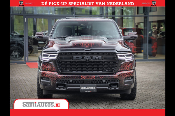 Dodge Ram COBRA EDITION | 1500 Limited Night High Output 540HP 706Nm | Massage + Full Option | De Meest Luxe en Volle Pick-Up in zijn Klas Comfortabele Dubbele Cabine met Royale 5 Zitplaatsen | BPM vrij | Nu Leverbaar uit Voorraad | Voorraad Nr 2368 -  5452 | Cobra package is meerprijs |