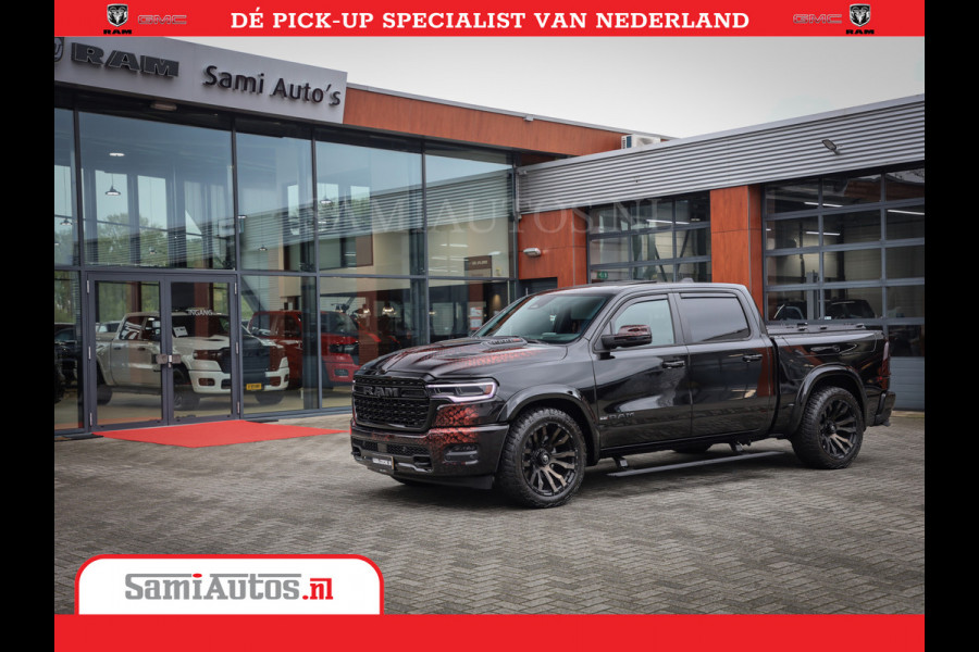 Dodge Ram COBRA EDITION | 1500 Limited Night High Output 540HP 706Nm | Massage + Full Option | De Meest Luxe en Volle Pick-Up in zijn Klas Comfortabele Dubbele Cabine met Royale 5 Zitplaatsen | BPM vrij | Nu Leverbaar uit Voorraad | Voorraad Nr 2368 -  5452 | Cobra package is meerprijs |
