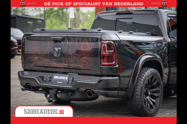 Dodge Ram COBRA EDITION | 1500 Limited Night High Output 540HP 706Nm | Massage + Full Option | De Meest Luxe en Volle Pick-Up in zijn Klas Comfortabele Dubbele Cabine met Royale 5 Zitplaatsen | BPM vrij | Nu Leverbaar uit Voorraad | Voorraad Nr 2368 -  5452 | Cobra package is meerprijs |