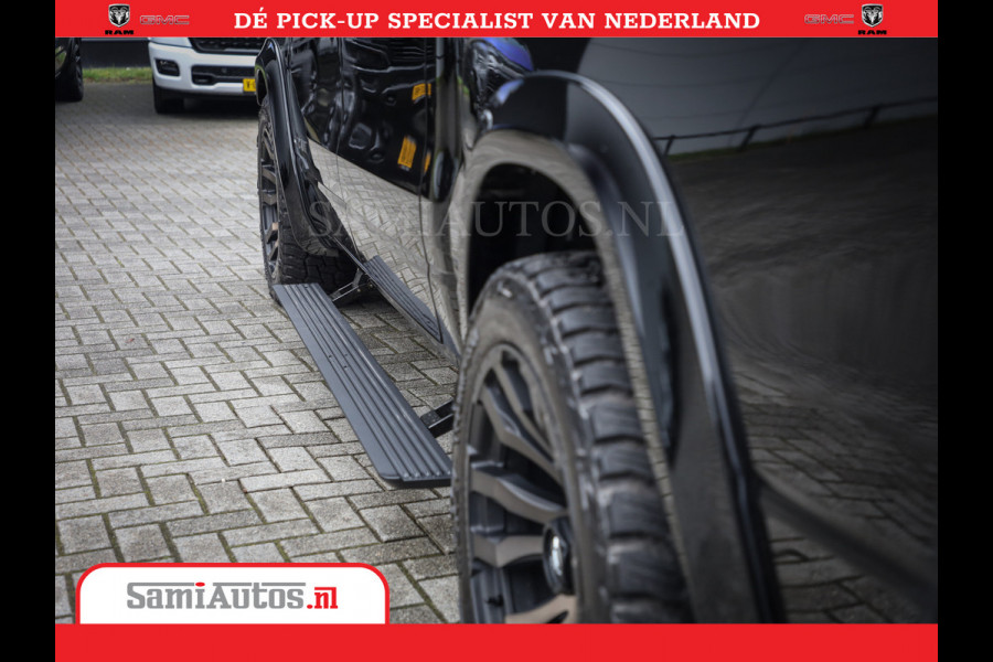 Dodge Ram COBRA EDITION | 1500 Limited Night High Output 540HP 706Nm | Massage + Full Option | De Meest Luxe en Volle Pick-Up in zijn Klas Comfortabele Dubbele Cabine met Royale 5 Zitplaatsen | BPM vrij | Nu Leverbaar uit Voorraad | Voorraad Nr 2368 -  5452 | Cobra package is meerprijs |