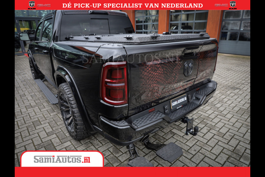Dodge Ram COBRA EDITION | 1500 Limited Night High Output 540HP 706Nm | Massage + Full Option | De Meest Luxe en Volle Pick-Up in zijn Klas Comfortabele Dubbele Cabine met Royale 5 Zitplaatsen | BPM vrij | Nu Leverbaar uit Voorraad | Voorraad Nr 2368 -  5452 | Cobra package is meerprijs |