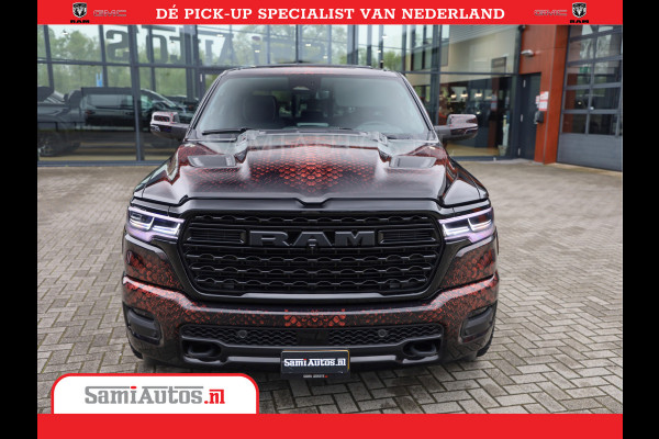 Dodge Ram COBRA EDITION | 1500 Limited Night High Output 540HP 706Nm | Massage + Full Option | De Meest Luxe en Volle Pick-Up in zijn Klas Comfortabele Dubbele Cabine met Royale 5 Zitplaatsen | BPM vrij | Nu Leverbaar uit Voorraad | Voorraad Nr 2368 -  5452 | Cobra package is meerprijs |