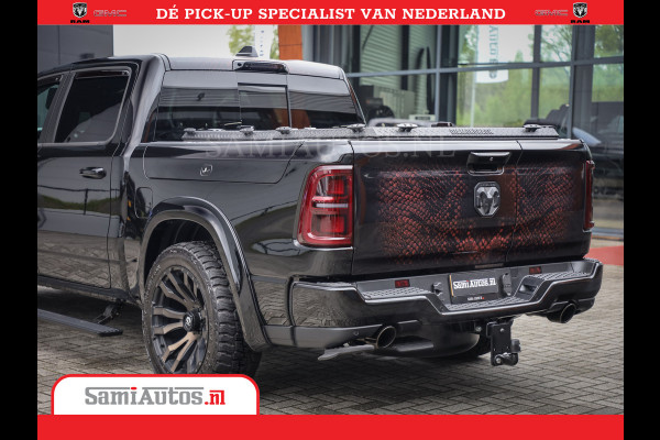 Dodge Ram COBRA EDITION | 1500 Limited Night High Output 540HP 706Nm | Massage + Full Option | De Meest Luxe en Volle Pick-Up in zijn Klas Comfortabele Dubbele Cabine met Royale 5 Zitplaatsen | BPM vrij | Nu Leverbaar uit Voorraad | Voorraad Nr 2368 -  5452 | Cobra package is meerprijs |