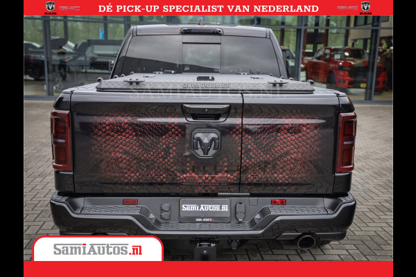 Dodge Ram COBRA EDITION | 1500 Limited Night High Output 540HP 706Nm | Massage + Full Option | De Meest Luxe en Volle Pick-Up in zijn Klas Comfortabele Dubbele Cabine met Royale 5 Zitplaatsen | BPM vrij | Nu Leverbaar uit Voorraad | Voorraad Nr 2368 -  5452 | Cobra package is meerprijs |
