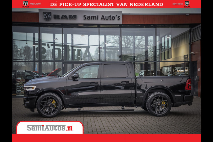 Dodge Ram 1500 Limited Night High Output 540HP 706Nm | Massage + Full Option | De Meest Luxe en Volle Pick-Up in zijn Klasse | Comfortabele Dubbele Cabine met Royale 5 Zitplaatsen | BPM vrij | Nu Leverbaar uit Voorraad | Voorraad Nr 2325 - 5148