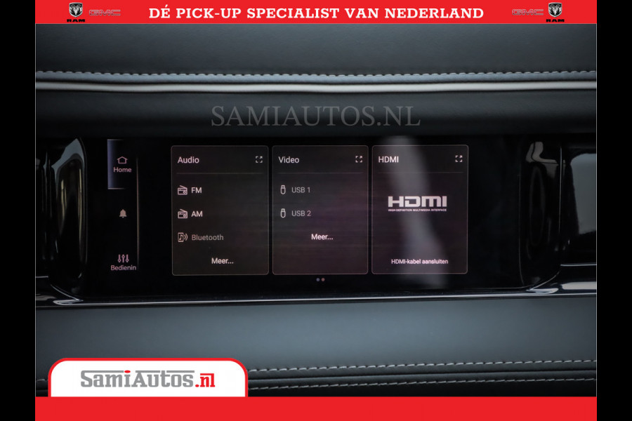 Dodge Ram 1500 Limited Night High Output 540HP 706Nm | Massage + Full Option | De Meest Luxe en Volle Pick-Up in zijn Klasse | Comfortabele Dubbele Cabine met Royale 5 Zitplaatsen | BPM vrij | Nu Leverbaar uit Voorraad | Voorraad Nr 2325 - 5148