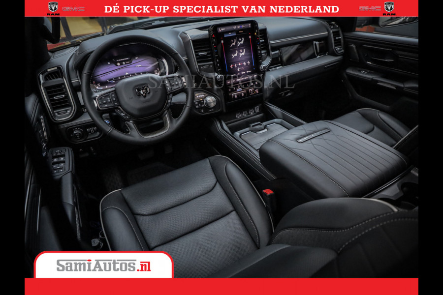Dodge Ram 1500 Limited Night High Output 540HP 706Nm | Massage + Full Option | De Meest Luxe en Volle Pick-Up in zijn Klasse | Comfortabele Dubbele Cabine met Royale 5 Zitplaatsen | BPM vrij | Nu Leverbaar uit Voorraad | Voorraad Nr 2325 - 5148