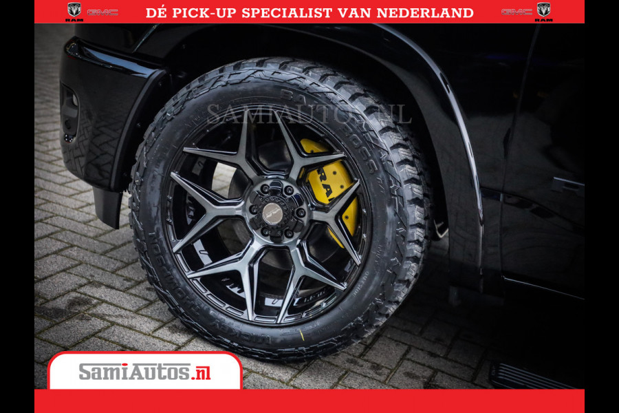 Dodge Ram 1500 Limited Night High Output 540HP 706Nm | Massage + Full Option | De Meest Luxe en Volle Pick-Up in zijn Klasse | Comfortabele Dubbele Cabine met Royale 5 Zitplaatsen | BPM vrij | Nu Leverbaar uit Voorraad | Voorraad Nr 2325 - 5148