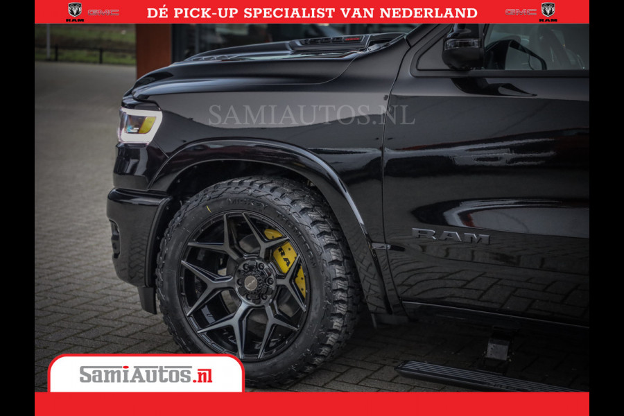 Dodge Ram 1500 Limited Night High Output 540HP 706Nm | Massage + Full Option | De Meest Luxe en Volle Pick-Up in zijn Klasse | Comfortabele Dubbele Cabine met Royale 5 Zitplaatsen | BPM vrij | Nu Leverbaar uit Voorraad | Voorraad Nr 2325 - 5148