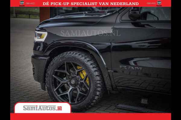 Dodge Ram 1500 Limited Night High Output 540HP 706Nm | Massage + Full Option | De Meest Luxe en Volle Pick-Up in zijn Klasse | Comfortabele Dubbele Cabine met Royale 5 Zitplaatsen | BPM vrij | Nu Leverbaar uit Voorraad | Voorraad Nr 2325 - 5148