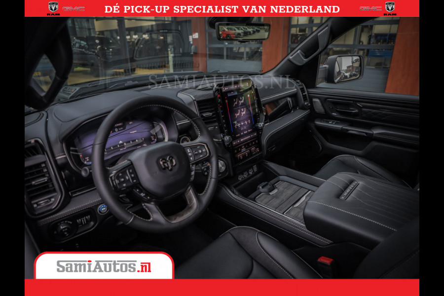 Dodge Ram 1500 Limited Night High Output 540HP 706Nm | Massage + Full Option | De Meest Luxe en Volle Pick-Up in zijn Klasse | Comfortabele Dubbele Cabine met Royale 5 Zitplaatsen | BPM vrij | Nu Leverbaar uit Voorraad | Voorraad Nr 2325 - 5148