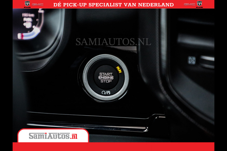Dodge Ram 1500 Limited Night High Output 540HP 706Nm | Massage + Full Option | De Meest Luxe en Volle Pick-Up in zijn Klasse | Comfortabele Dubbele Cabine met Royale 5 Zitplaatsen | BPM vrij | Nu Leverbaar uit Voorraad | Voorraad Nr 2325 - 5148