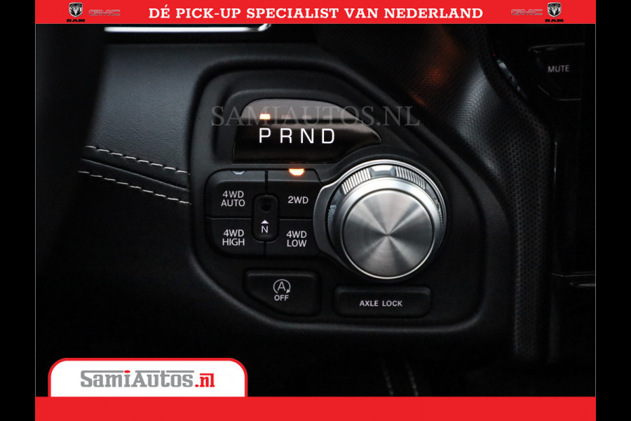 Dodge Ram 1500 Limited Night High Output 540HP 706Nm | Massage + Full Option | De Meest Luxe en Volle Pick-Up in zijn Klasse | Comfortabele Dubbele Cabine met Royale 5 Zitplaatsen | BPM vrij | Nu Leverbaar uit Voorraad | Voorraad Nr 2325 - 5148