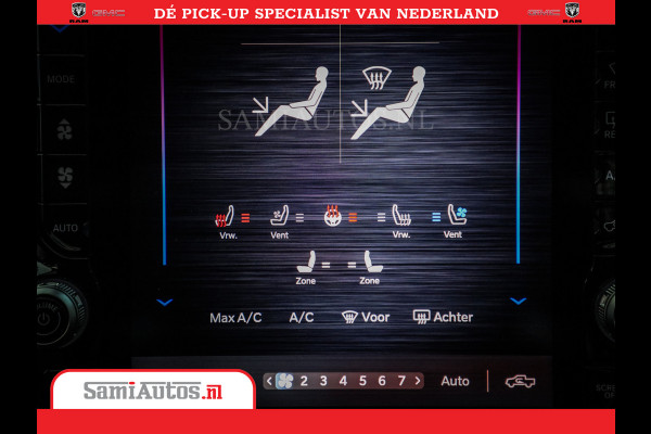 Dodge Ram 1500 Limited Night High Output 540HP 706Nm | Massage + Full Option | De Meest Luxe en Volle Pick-Up in zijn Klasse | Comfortabele Dubbele Cabine met Royale 5 Zitplaatsen | BPM vrij | Nu Leverbaar uit Voorraad | Voorraad Nr 2325 - 5148