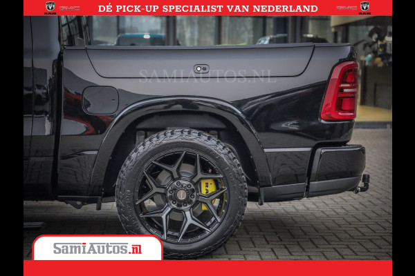 Dodge Ram 1500 Limited Night High Output 540HP 706Nm | Massage + Full Option | De Meest Luxe en Volle Pick-Up in zijn Klasse | Comfortabele Dubbele Cabine met Royale 5 Zitplaatsen | BPM vrij | Nu Leverbaar uit Voorraad | Voorraad Nr 2325 - 5148