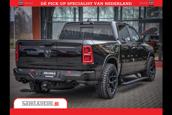 Dodge Ram 1500 Limited Night High Output 540HP 706Nm | Massage + Full Option | De Meest Luxe en Volle Pick-Up in zijn Klasse | Comfortabele Dubbele Cabine met Royale 5 Zitplaatsen | BPM vrij | Nu Leverbaar uit Voorraad | Voorraad Nr 2325 - 5148